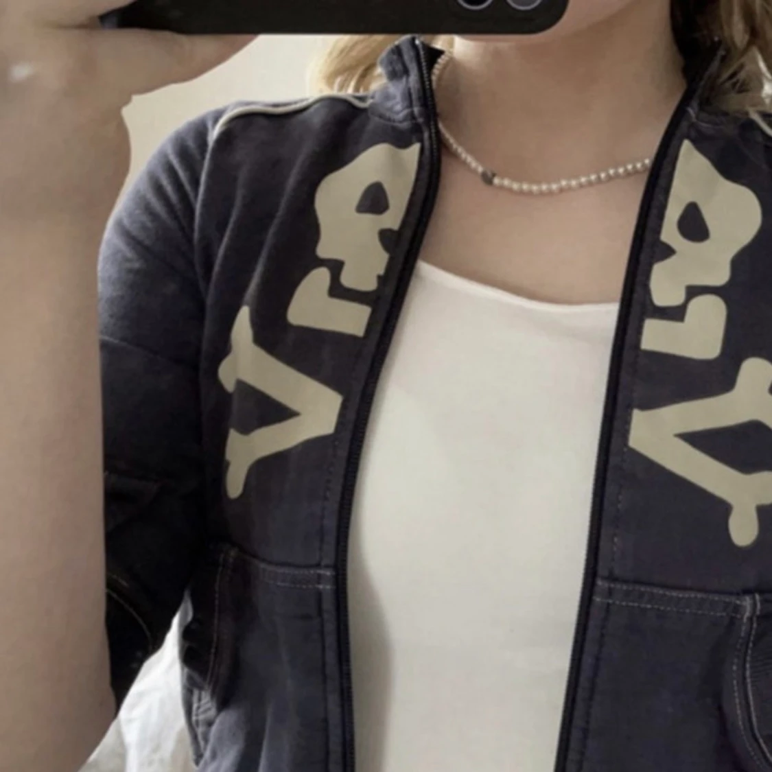 Dödskalle huvtröja  - 91