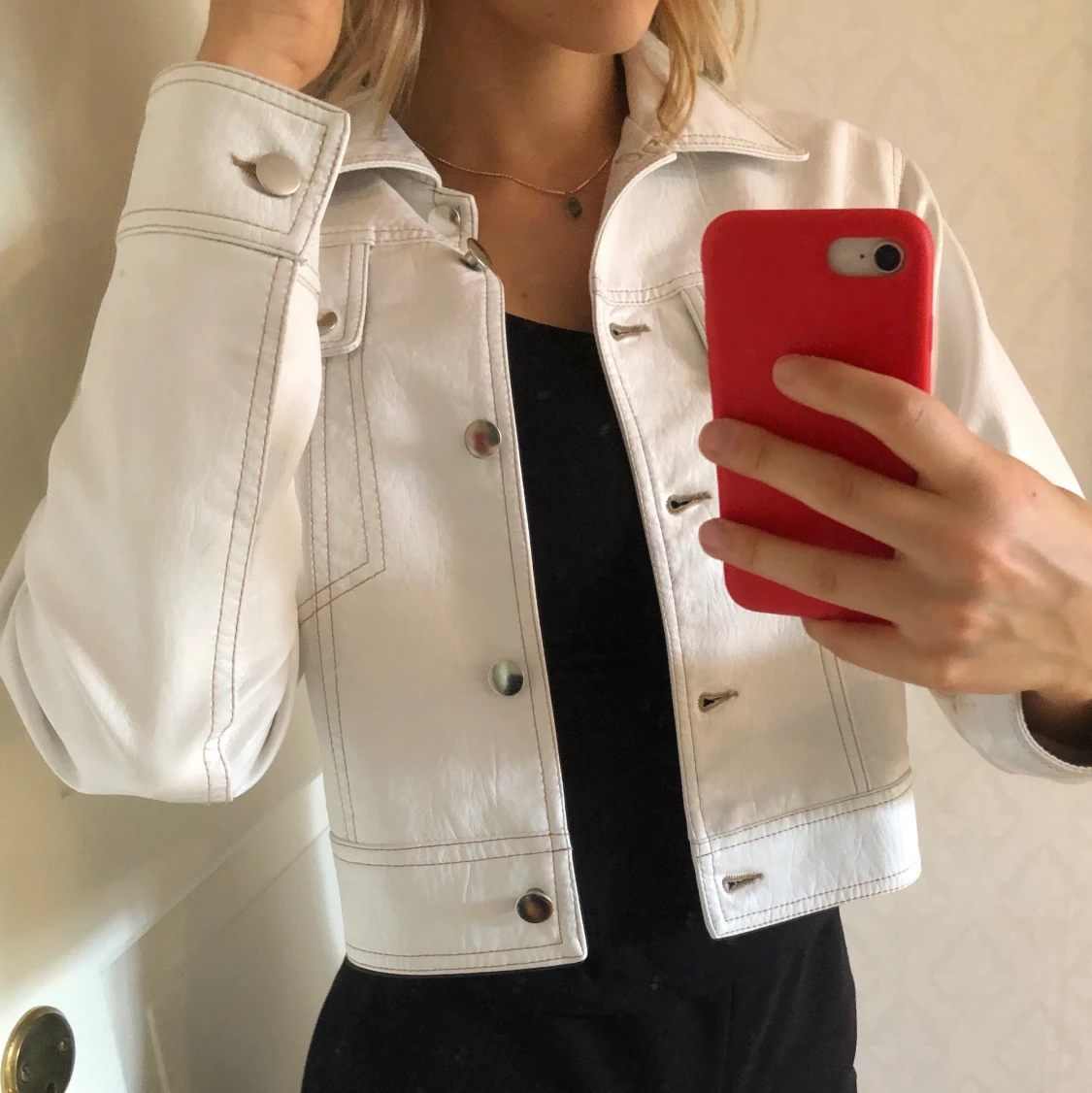 Jacka skinnimitation  - 90