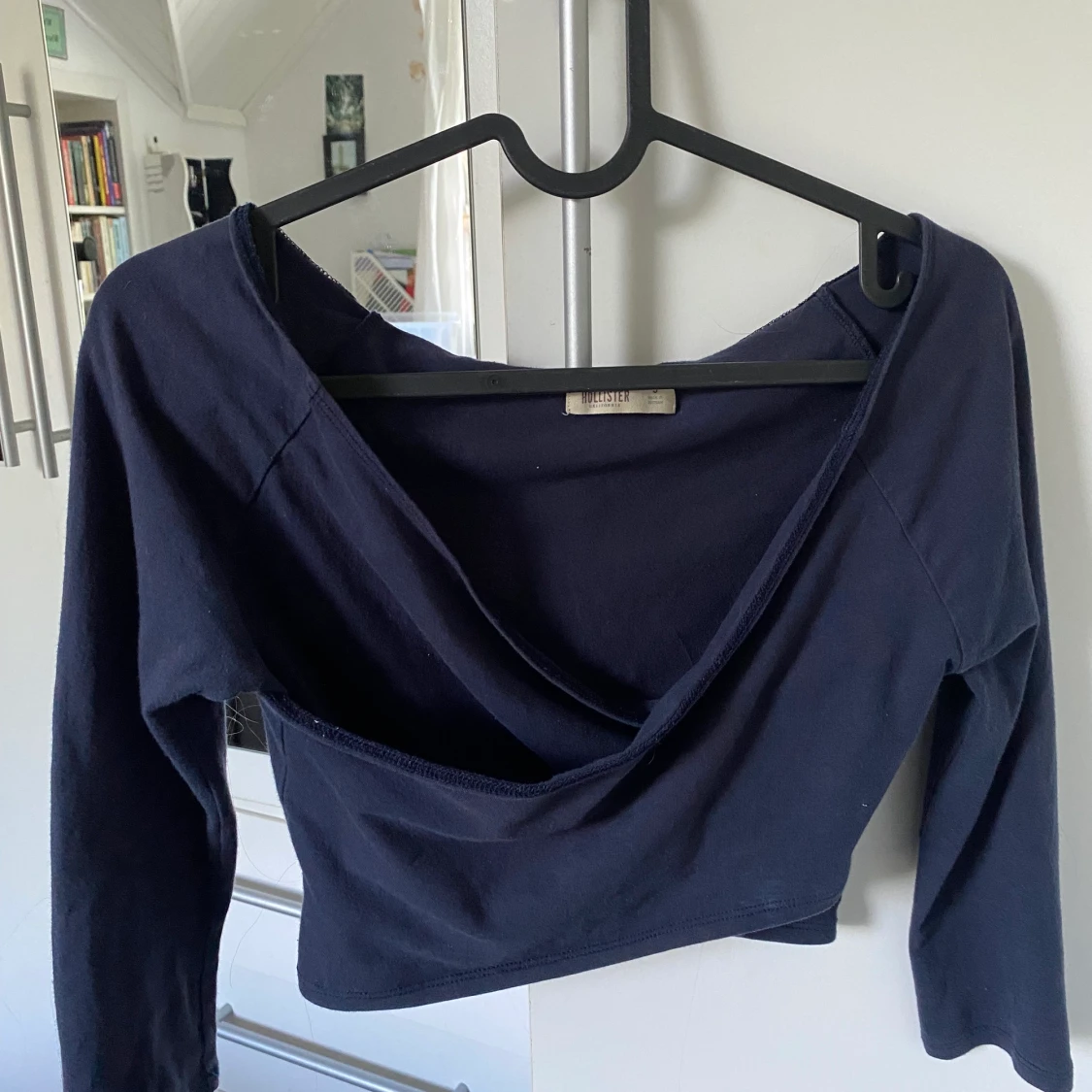 Mörkblå croptop st s - 90