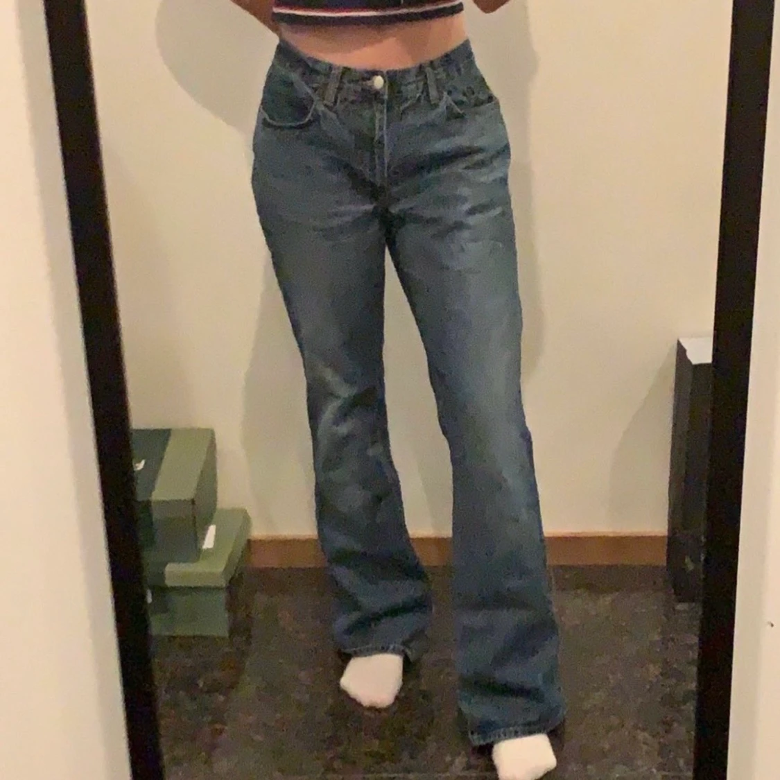 Lågmidjade jeans  - 91