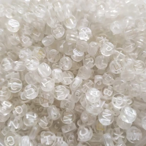 GRATIS FRAKT! 100 Pack Bokstavspärlor + Armband - Skickas med GRATIS frakt!   100 stycken bokstavspärlor 5mm + 60cm armbandstråd