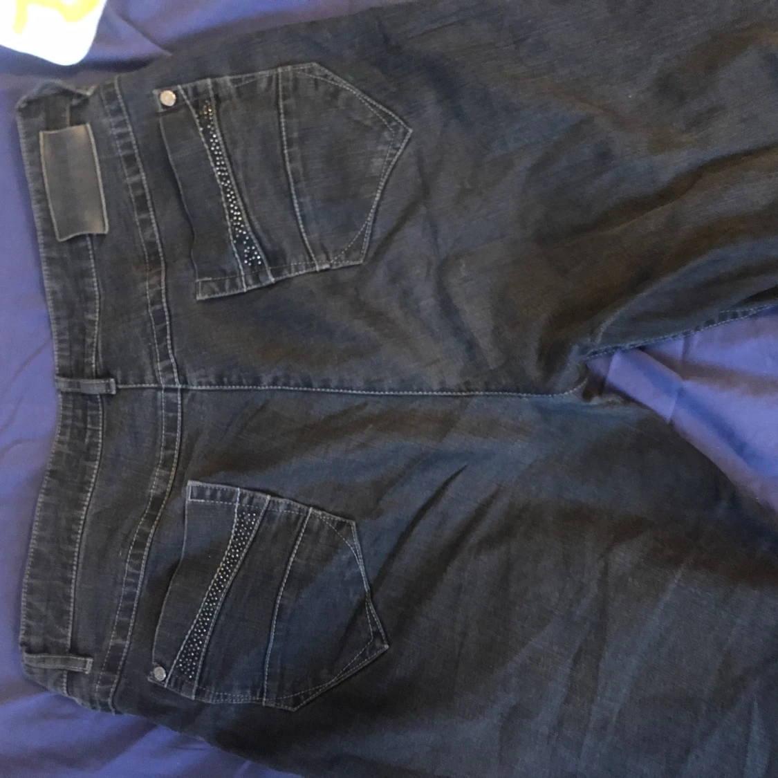 Washed black zerres jeans