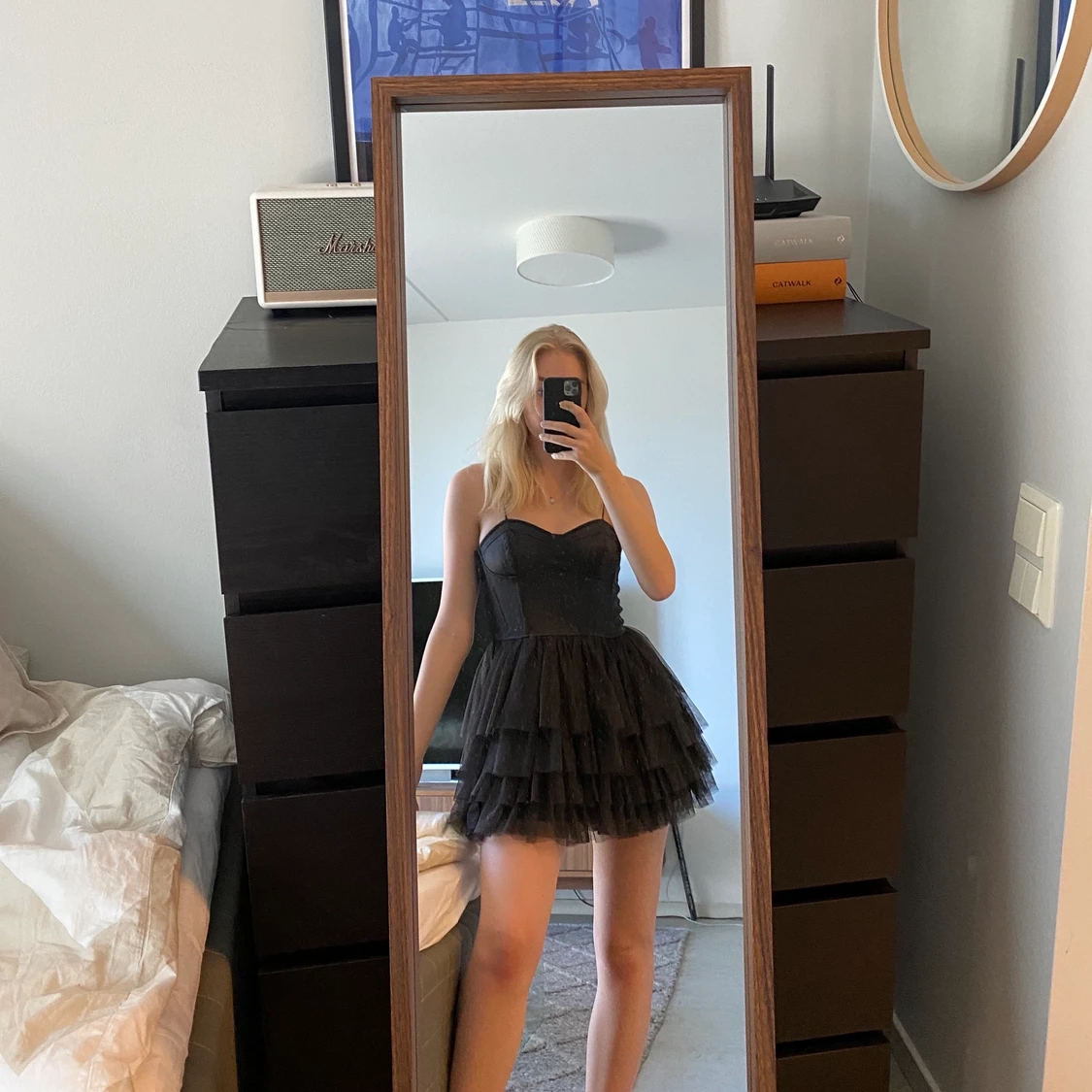 Festklänning med tyll - 90