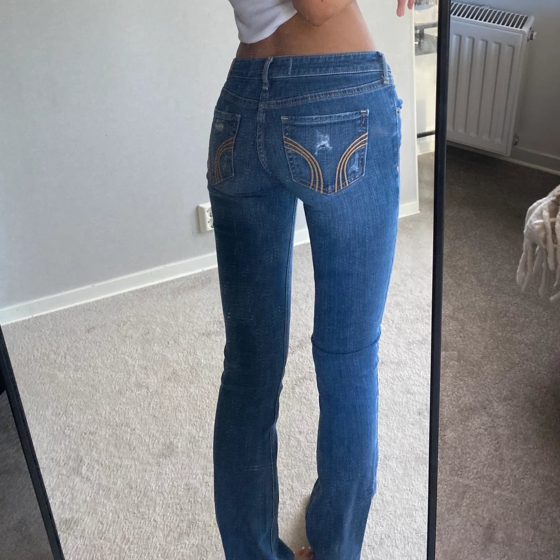 Lågmidjade jeans - 90