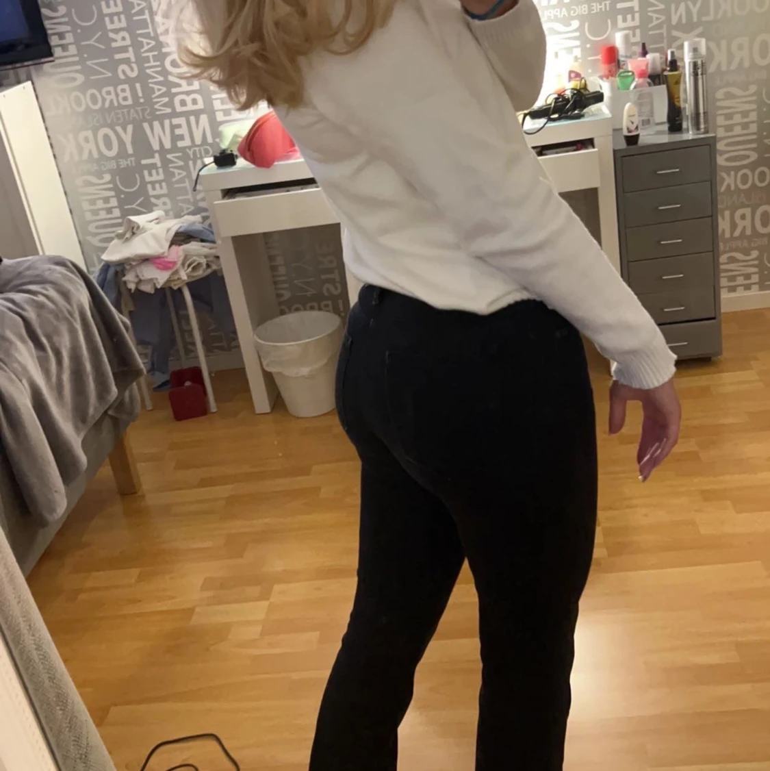 Assnygga bootcut jeans  - 90