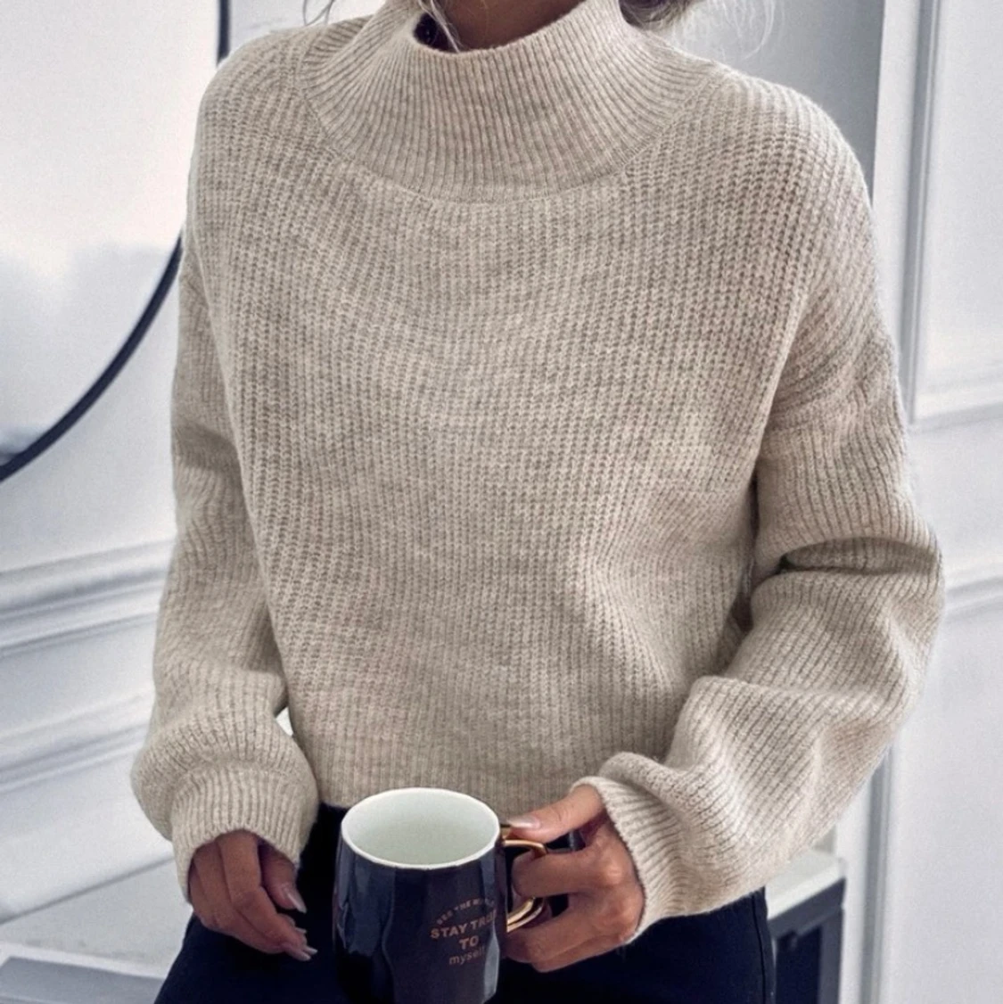 Stickad tröja  - 91