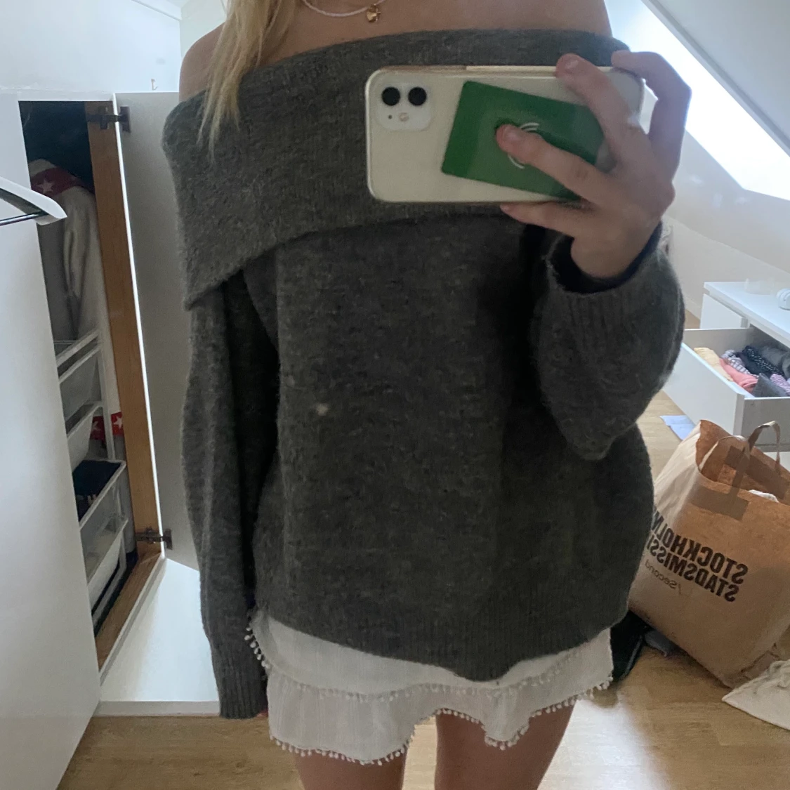 Stickad tröja  - 91