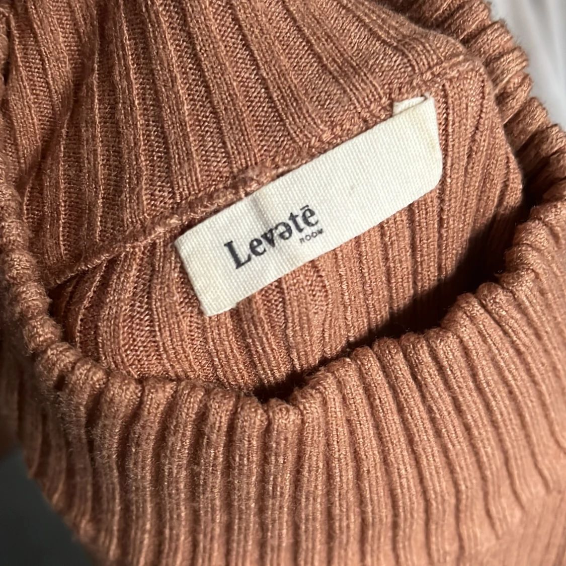 Orange tjocktröja storlek S - 90