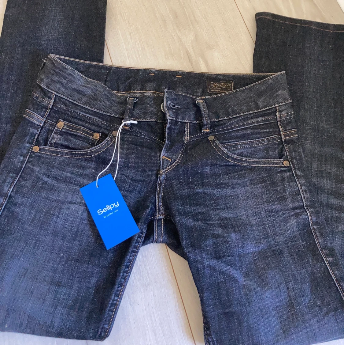 Lågmidjade jeans - 90