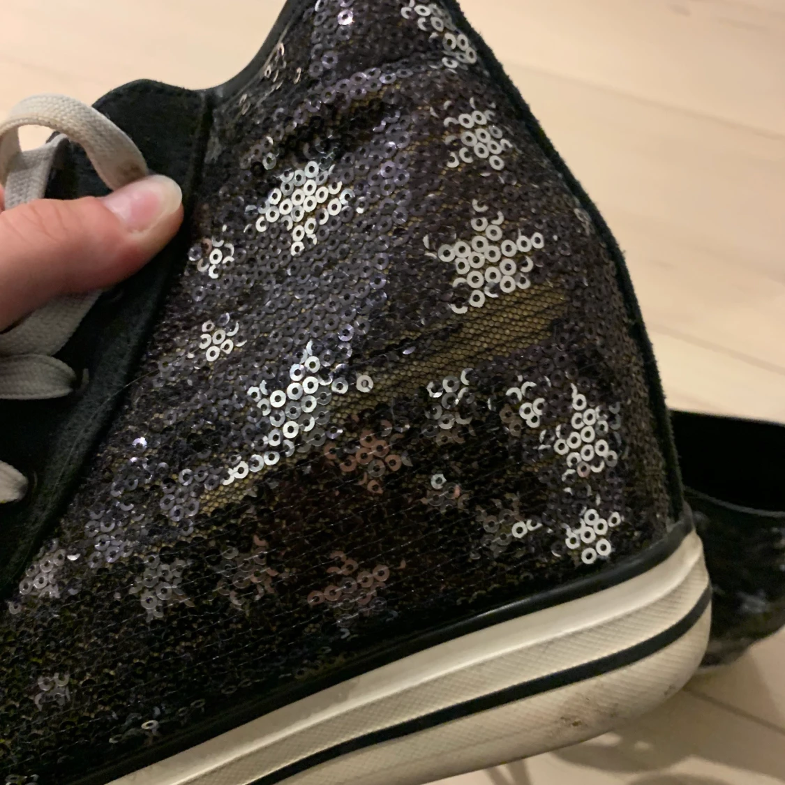 converseliknande skor m stjärnor - 90