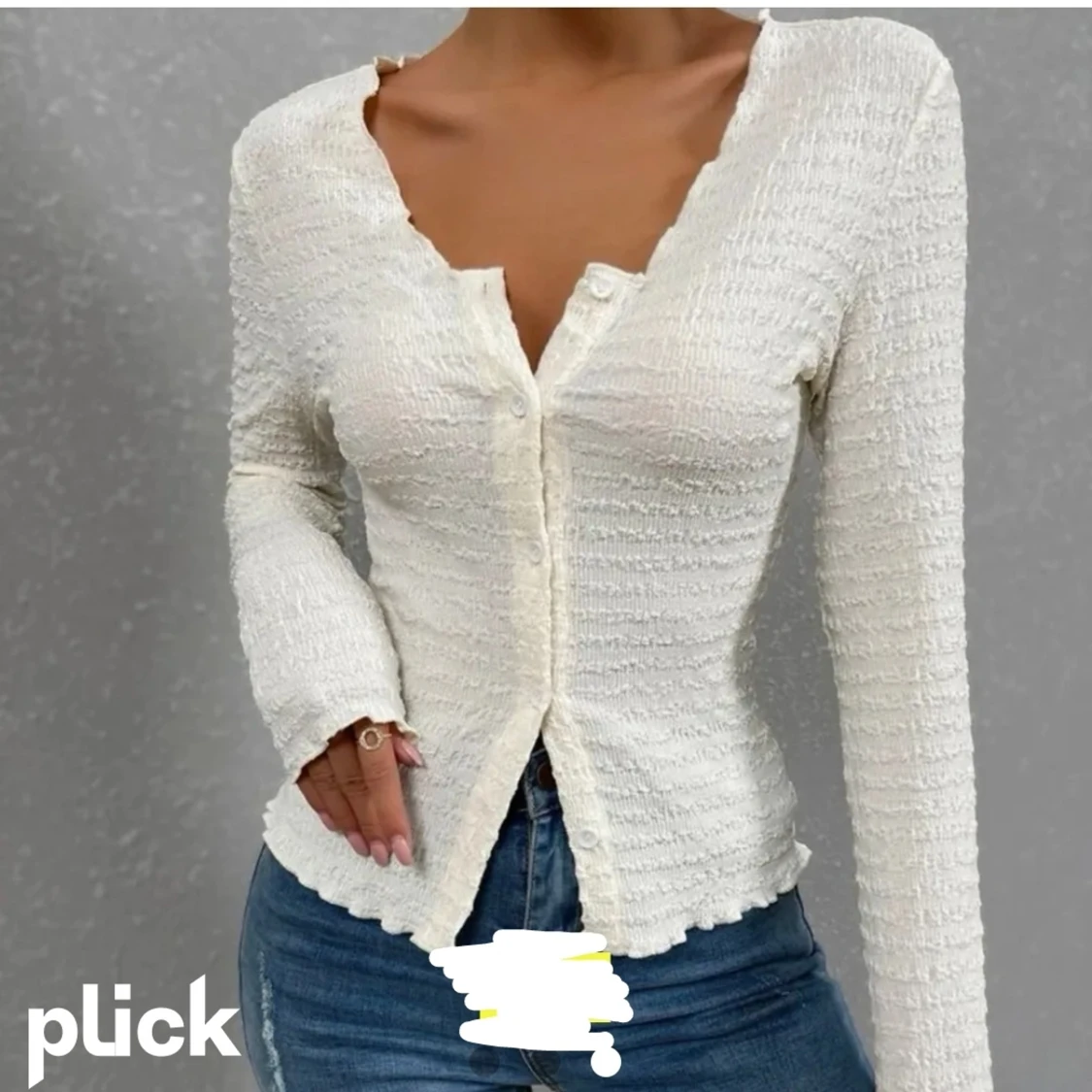 Vit topp från Shein