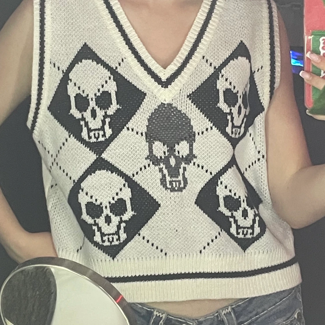 Väst med Mönster - 90