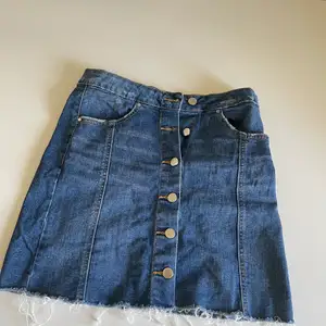 Ginatricot  perfect jeans kjol 