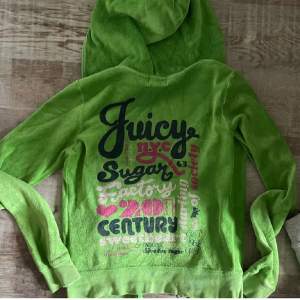 Vintage 2000s juicy couture zip hoodie i världens finaste gröna färg stl xs/s 💚💯 