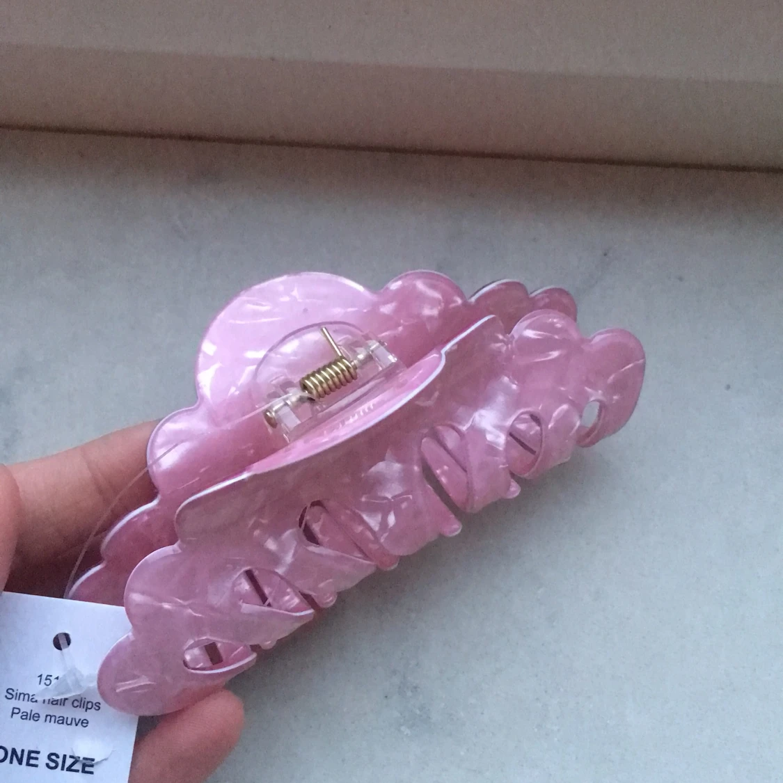 Hårklämma!💗🤍 - 90