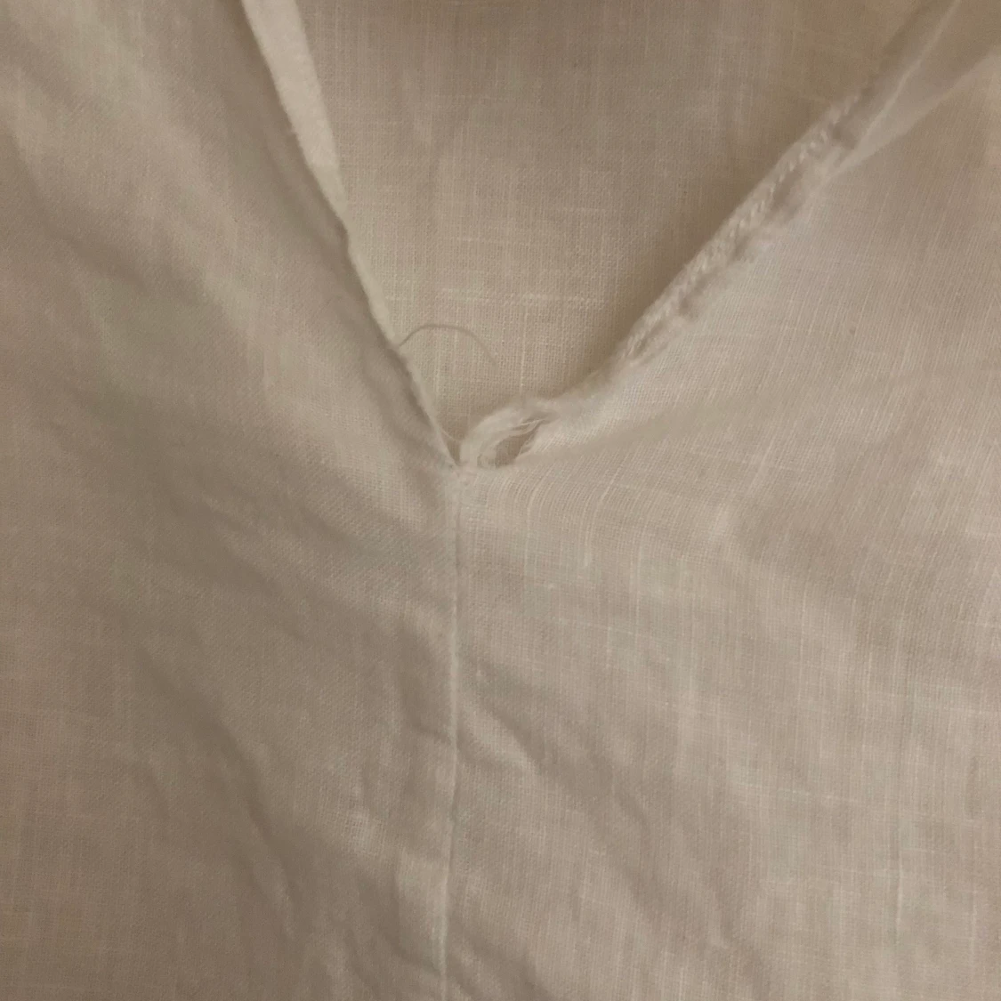 Vit blus i linne Massimo Dutti strl 38 - 91