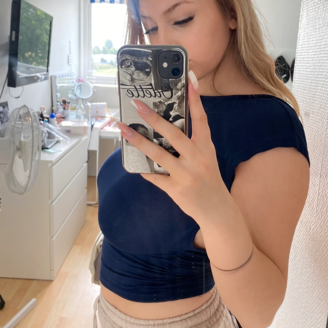 Tröja med öppen rygg - 90