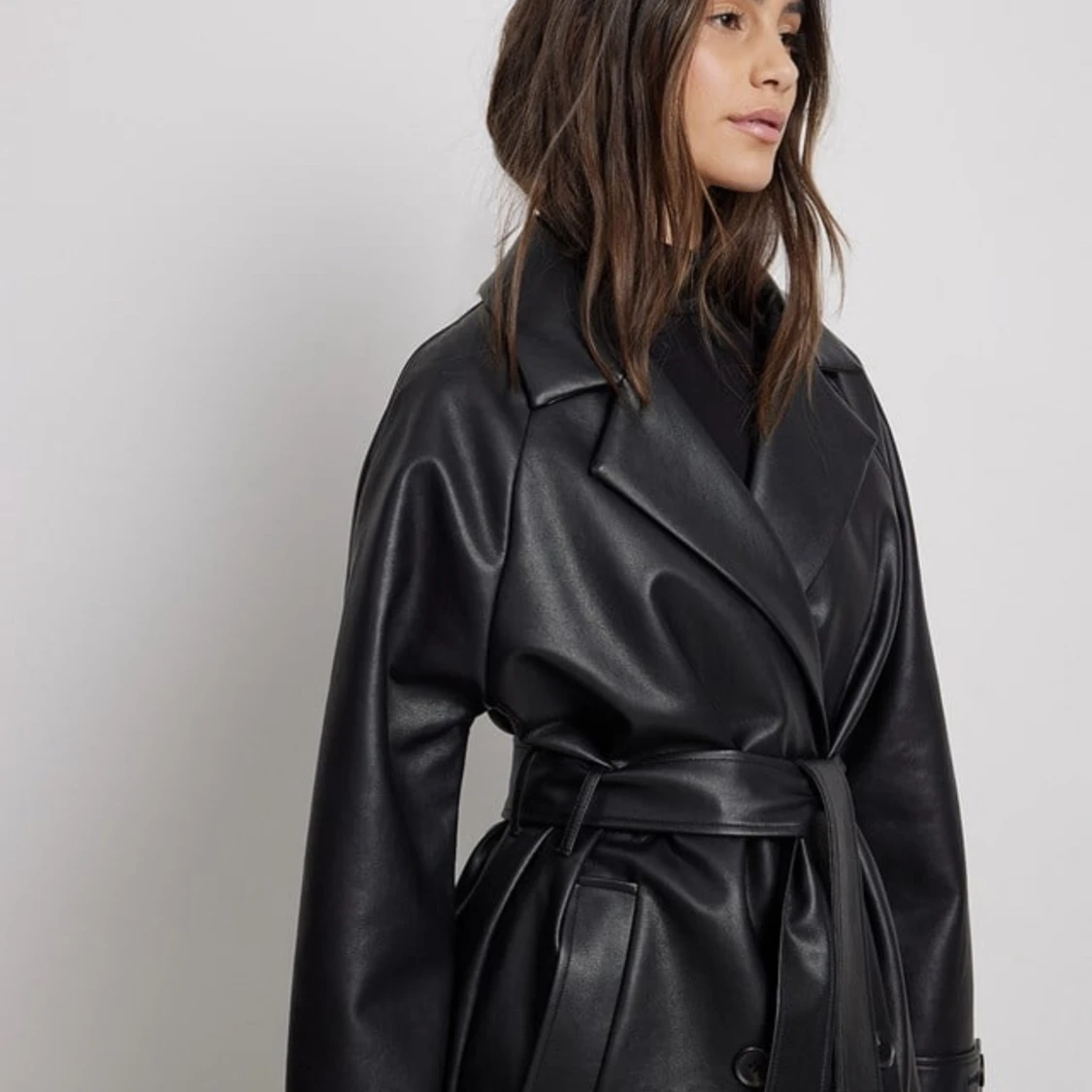 Skinn trenchcoat  - 91