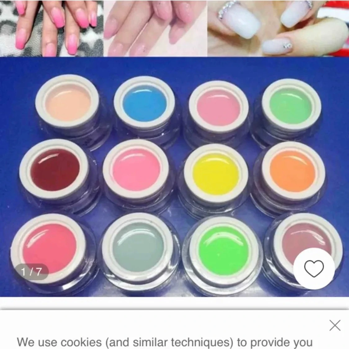 SÖKER ALLA SORTS UV GELÉ FÄRGER