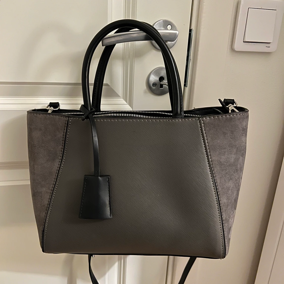 Zara basic collection bag grey  - 90