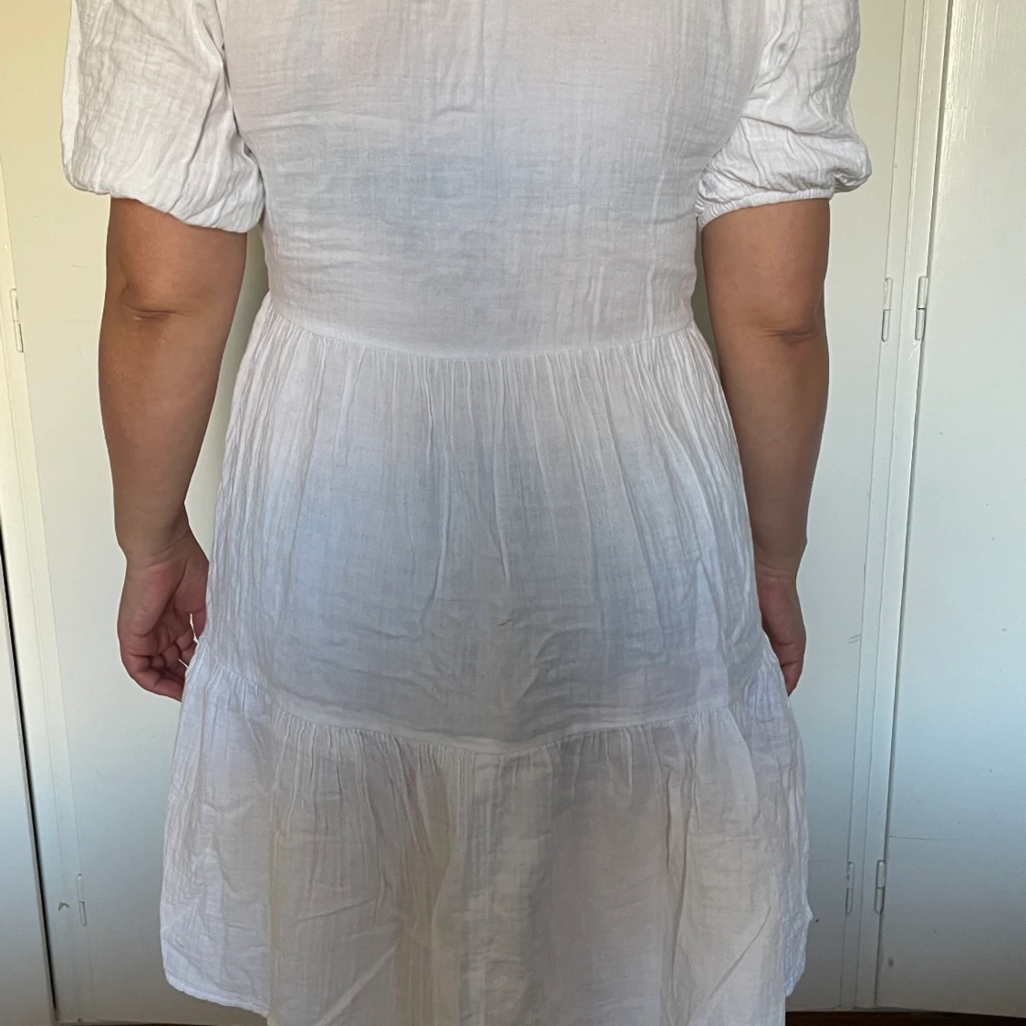 Linne klänning - 90