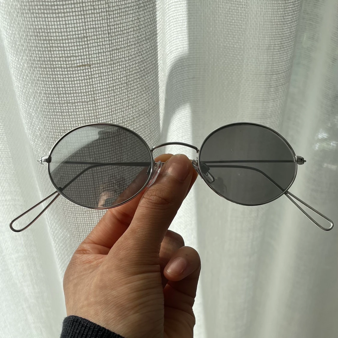 Silvriga solglasögon  - 90