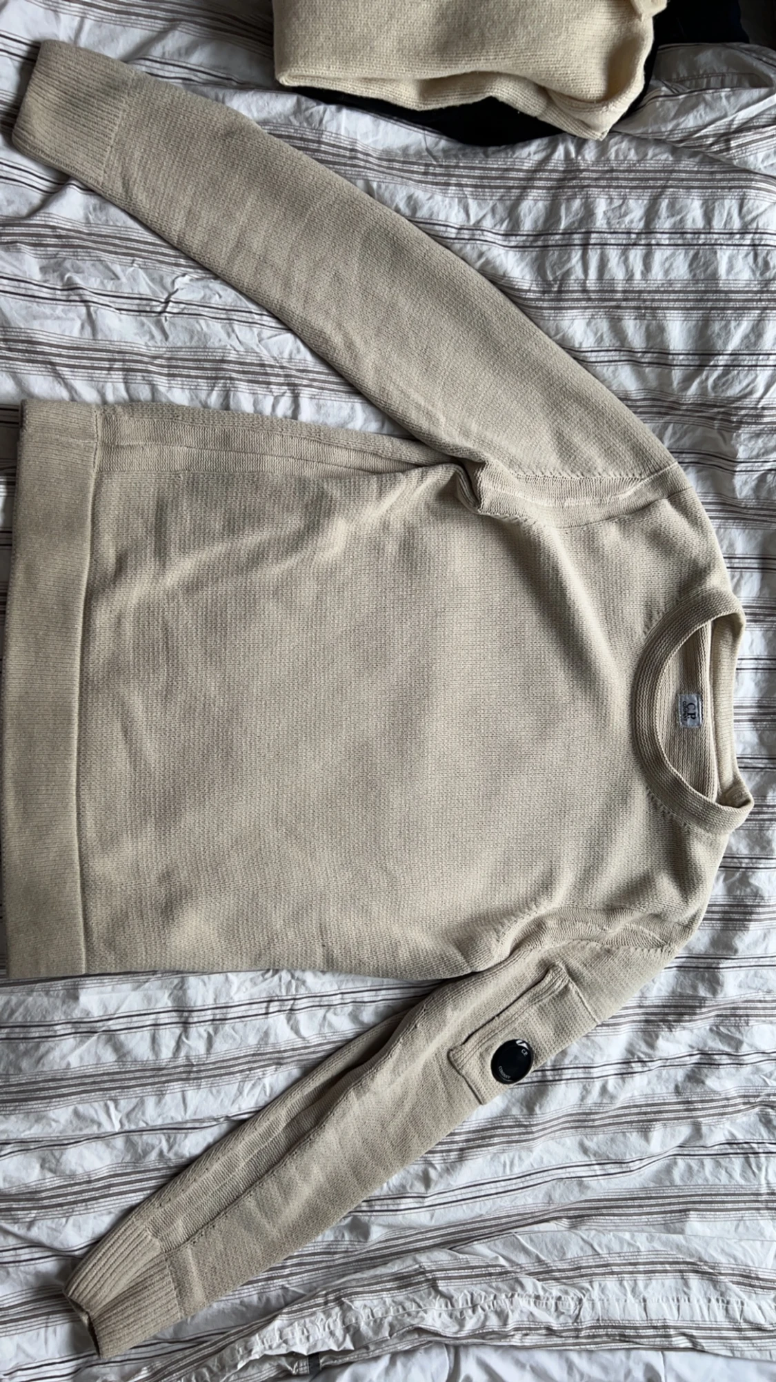 C.P Company stickad tjocktröja