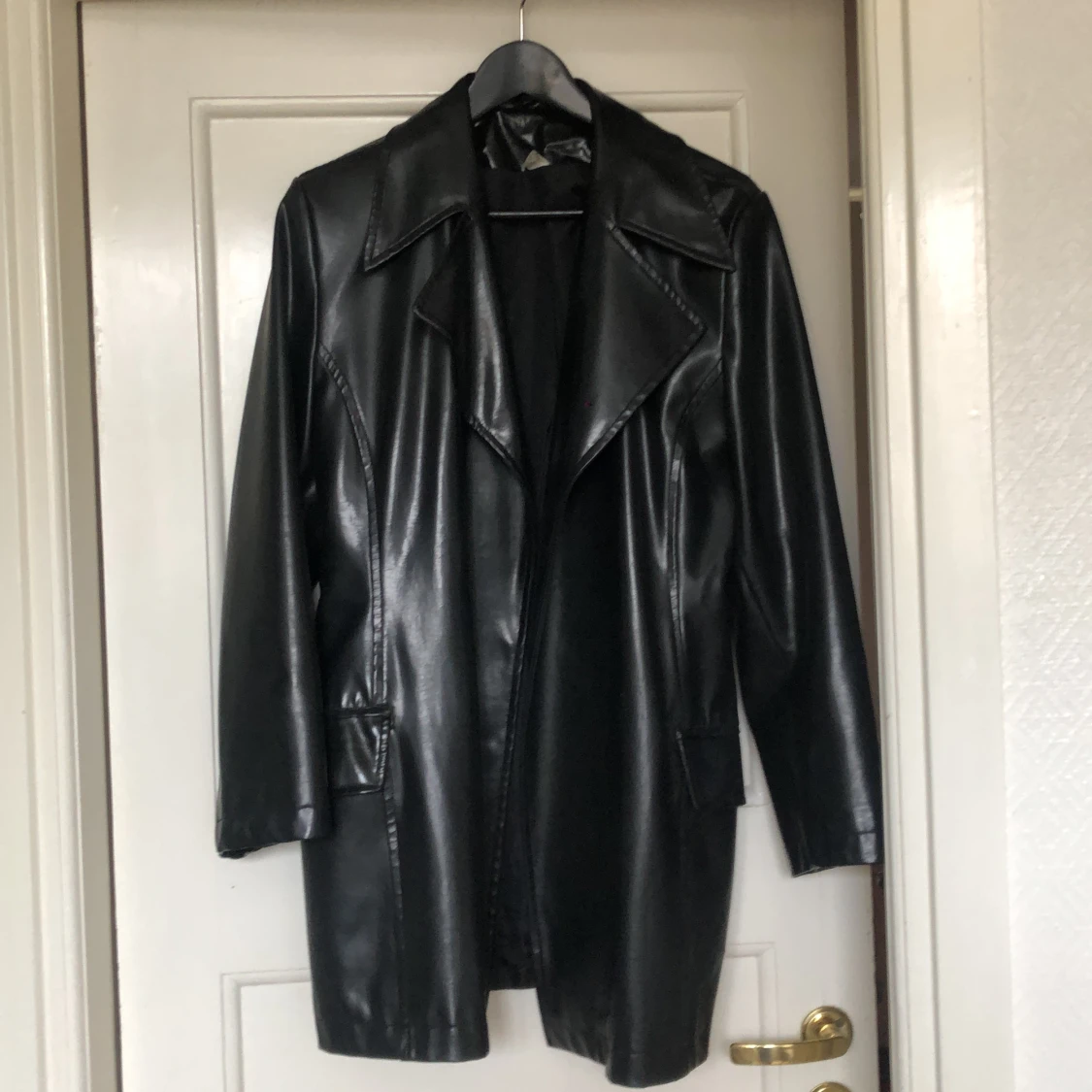 Skinn / läder kappa 