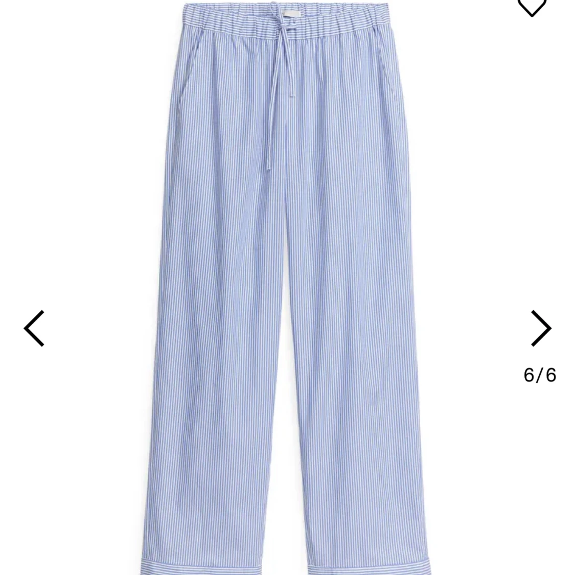 Pyjamasbyxa i poplin