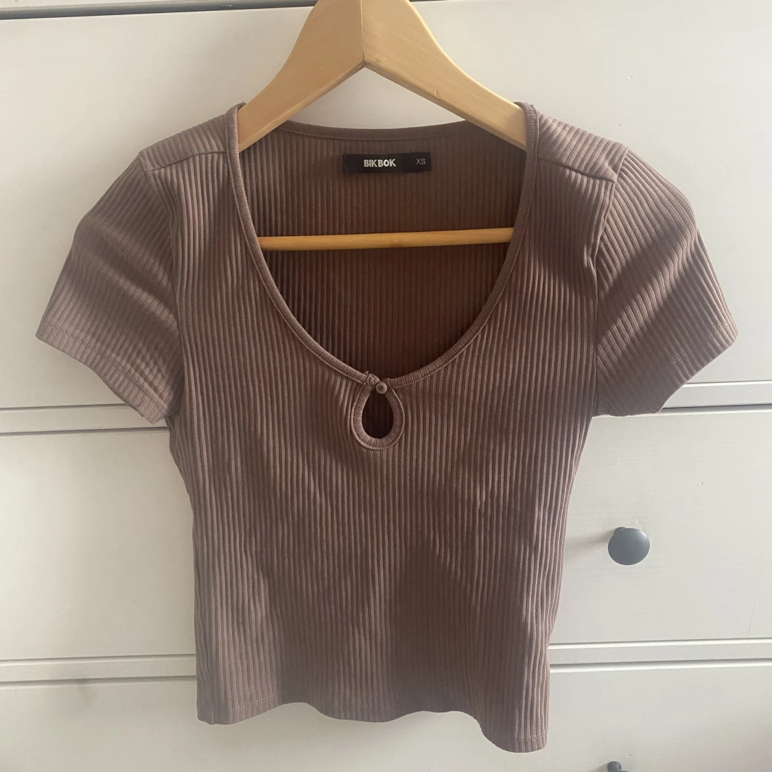 Brun crop top