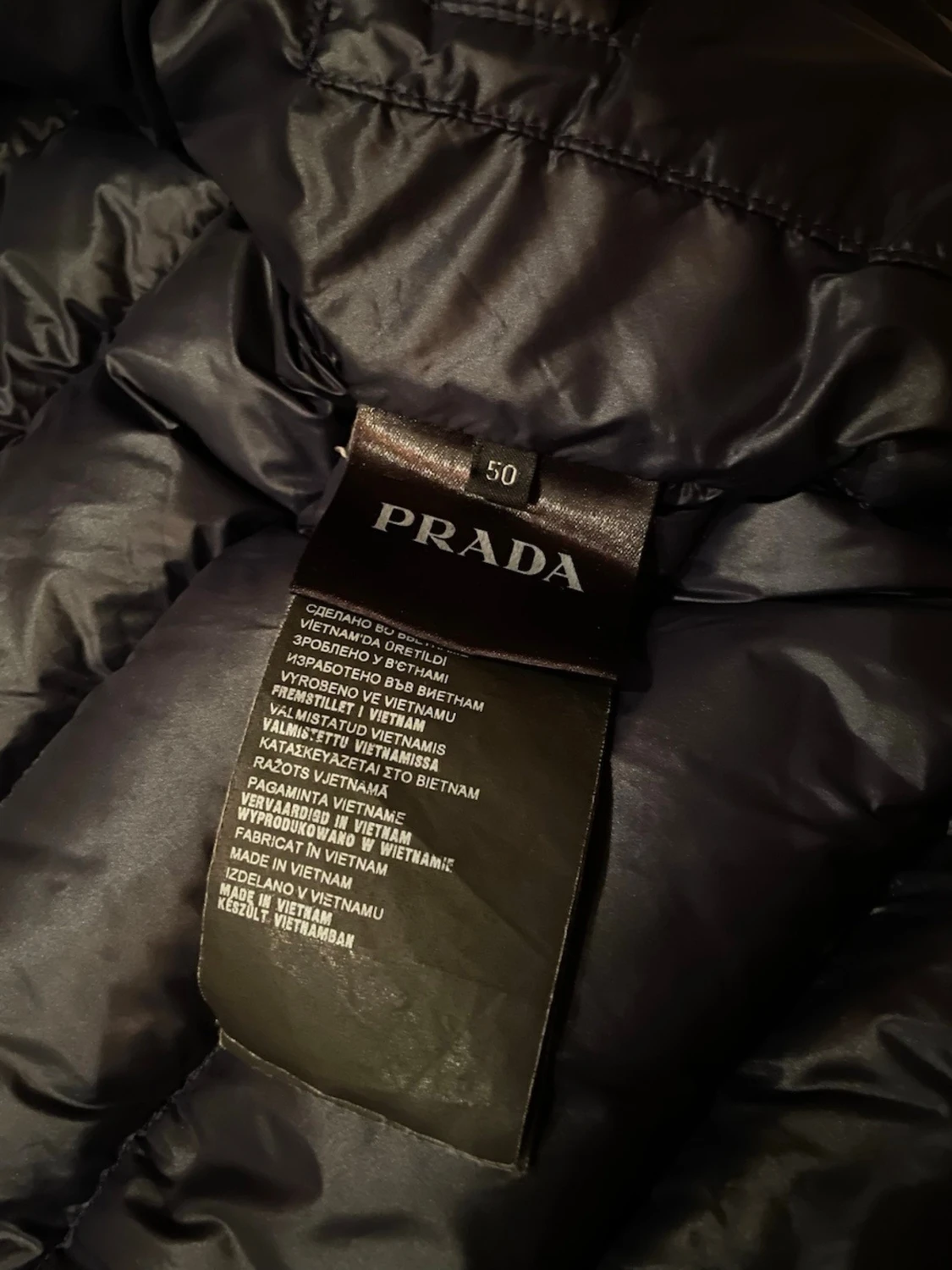 Prada down light weight dunjacka str 50/M - 3