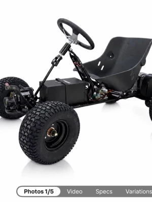 Black gokart off-road - 85kmph gokart off-rode all terrain.