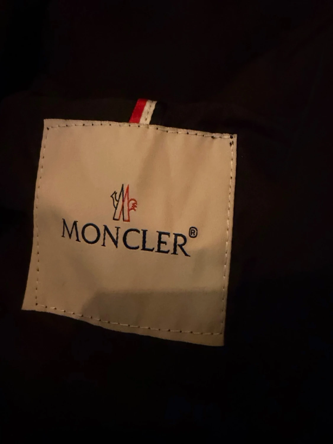 Svart vindjacka från Moncler - 1