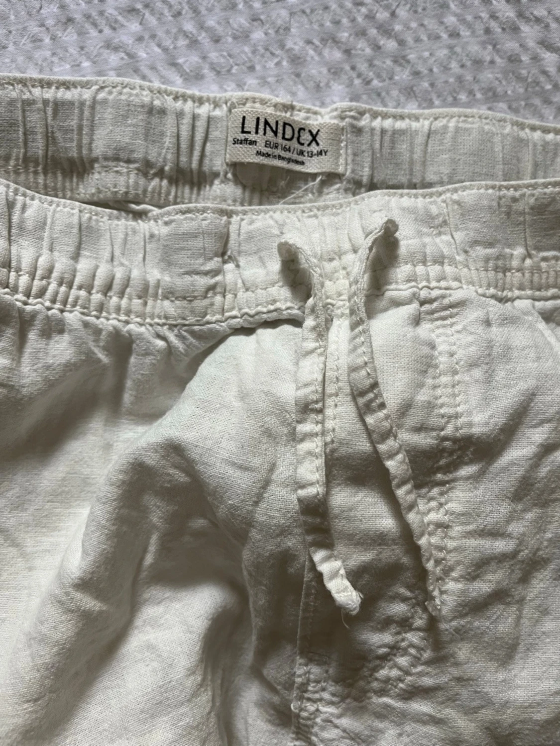 Vita linnebyxor - 2
