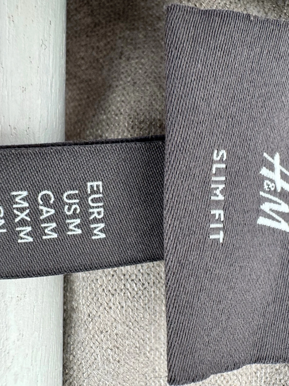 Beige halvzip tröja i viskosmix - 2