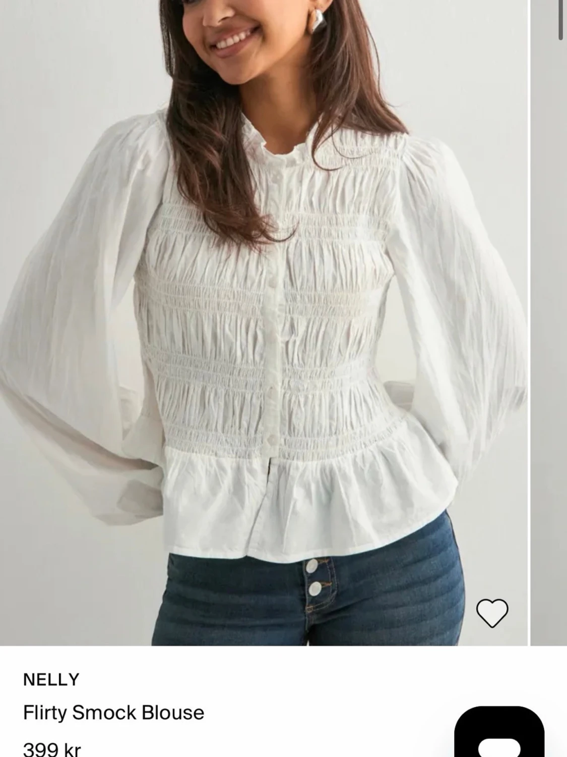 Vit blus