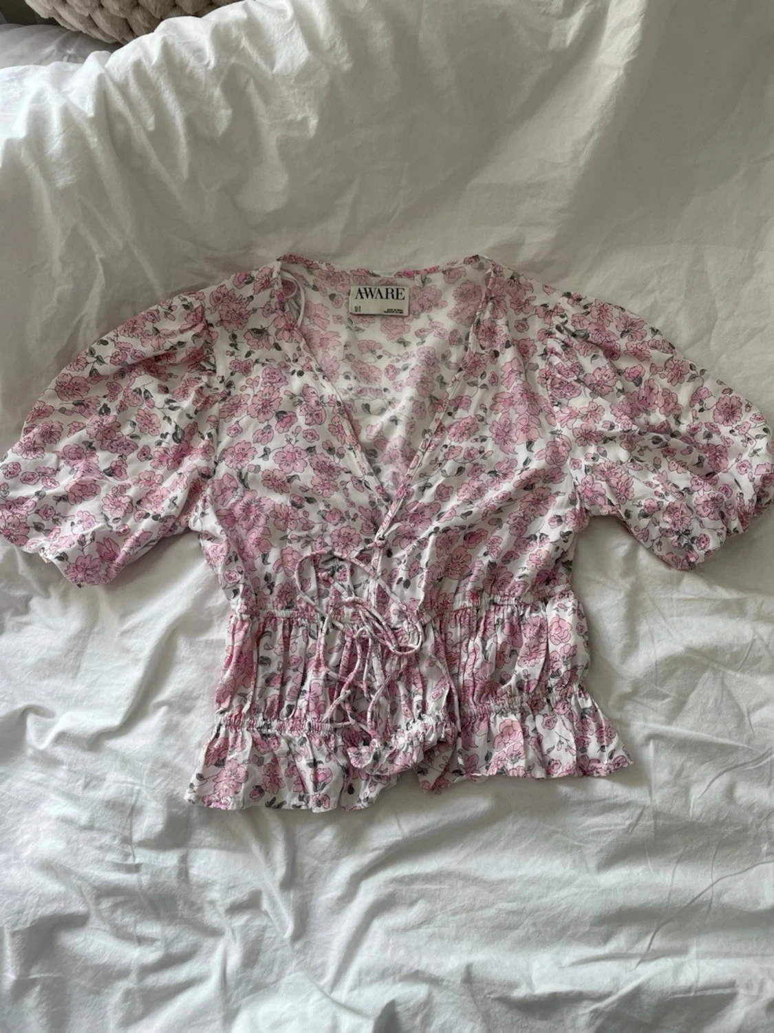 Blommig blus 