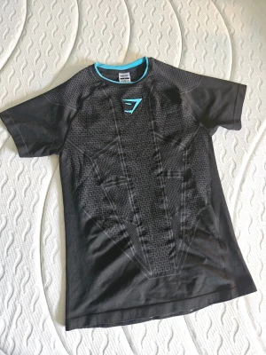 Gymshark Onyx v1 T-Shirt Blå Herr M - Säljer Gymsharks Onyx V1 blå,  Självklar är tröjan äkta Kvitto och frakt finns att visa. Aldrig använd Storlek Medium
