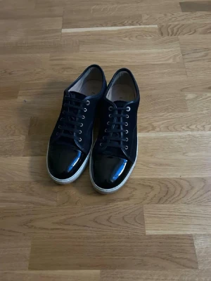 Lanvin skor - Säljer ett par lanvins i färgen mörkblå, var lite för stora för mig så säljer dom, storlek 46, uk13 Säljer dom billigare vid snabb affär