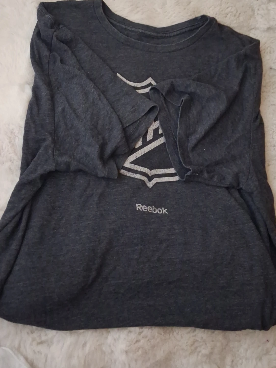 Mörkgrå NHL t-shirt med tryck - 2