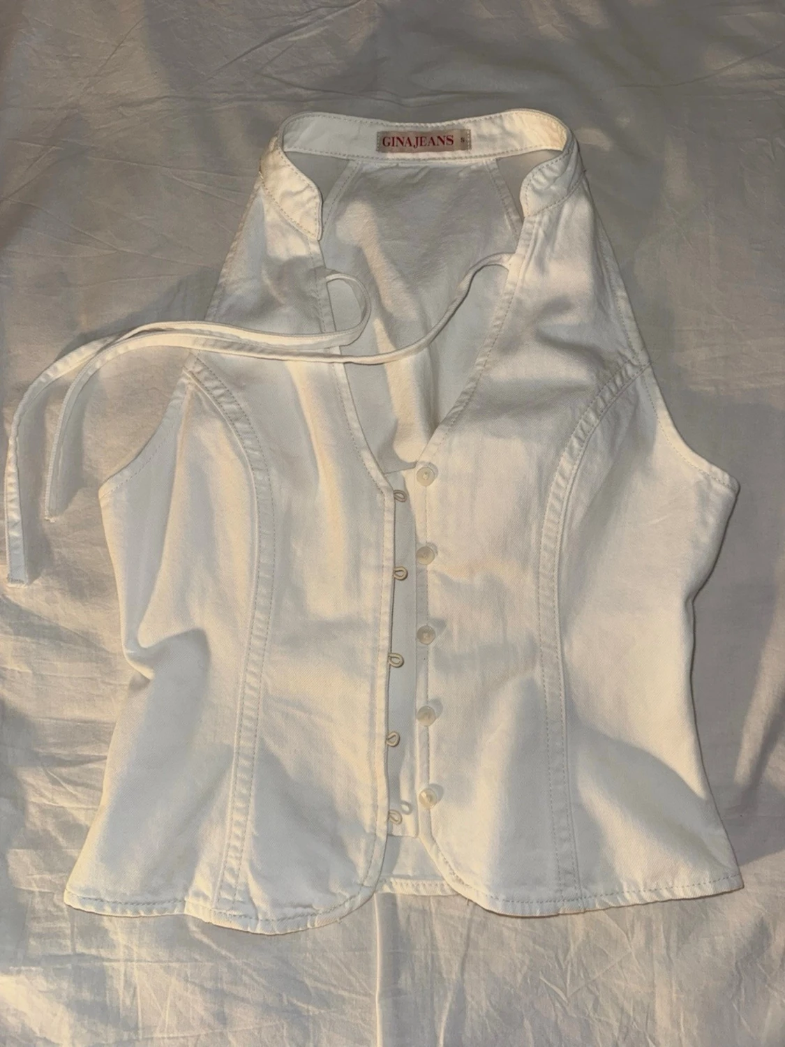 Darling denim topp - 1