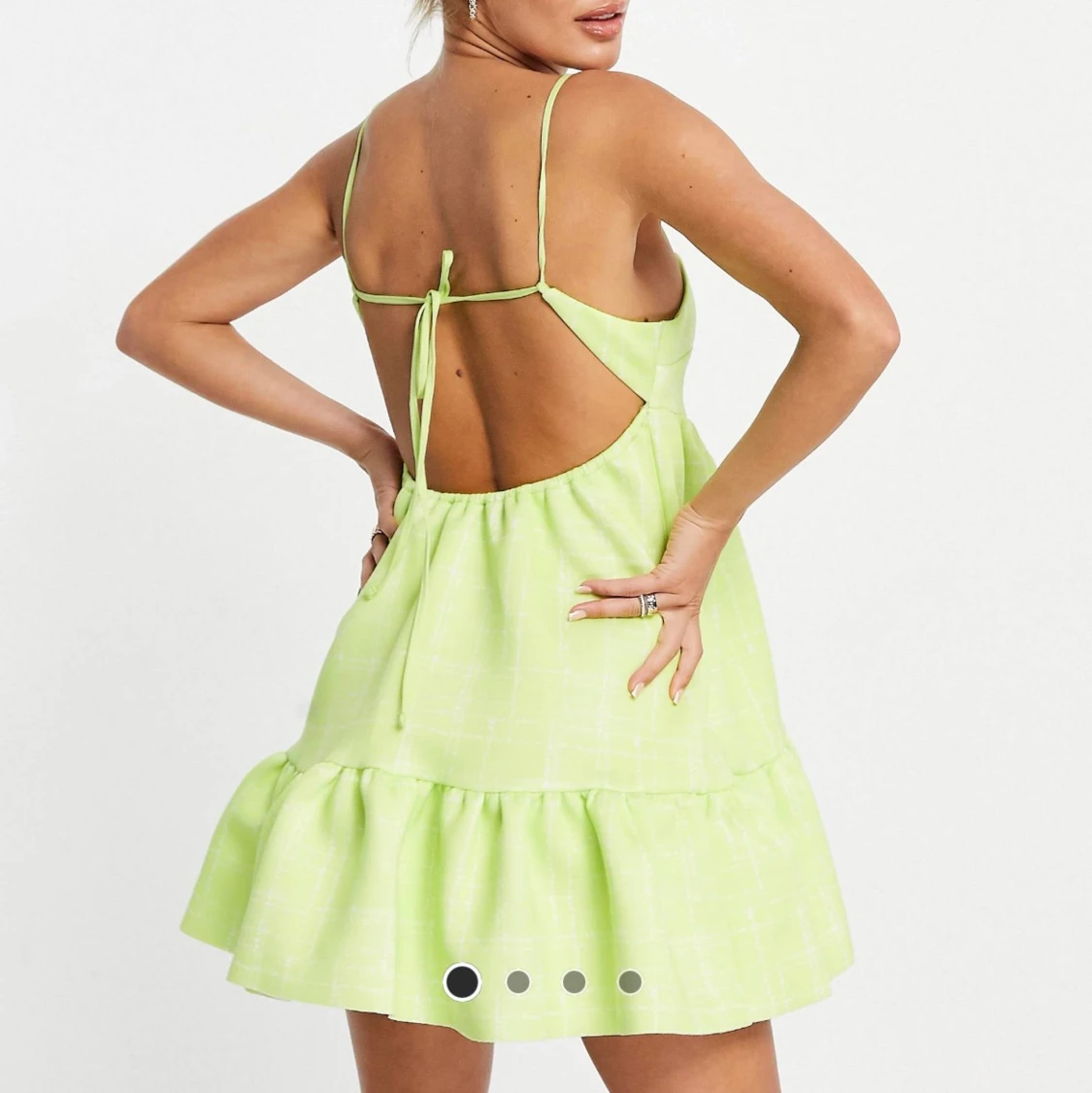 Grön klänning  - 90