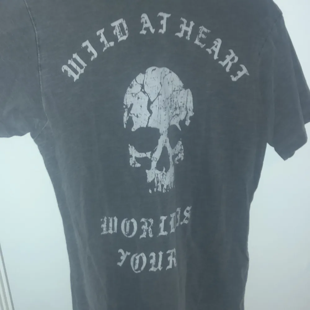 En jättesnygg och skön T-shirt. Den är i bra skick köpt second hand för 159kr . Storleken är small men skulle säga att det är mer en liten medium. T-shirts.