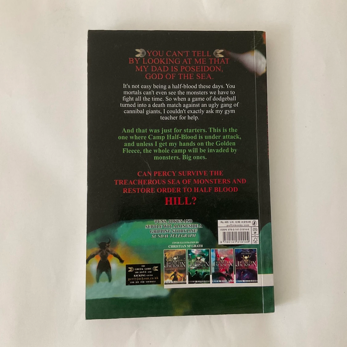 BOK Percy Jackson Rick Riordan Engelska - 91