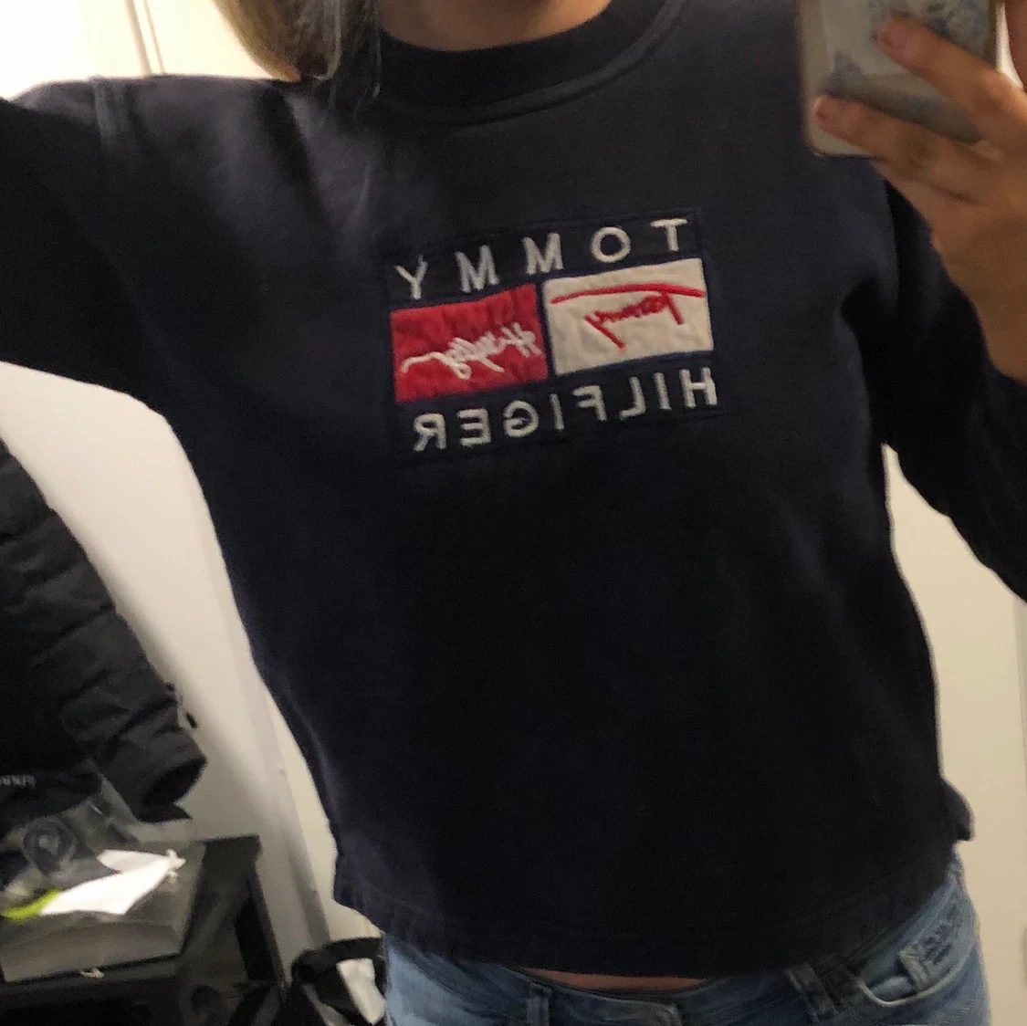 Tommy hilfiger collegetröja 