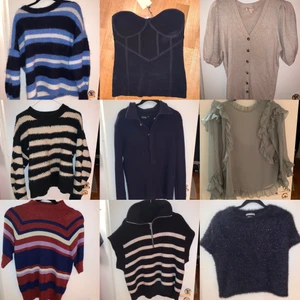 Tröjor - Olika toppar stl S-M. Skriv för bilder samt pris 