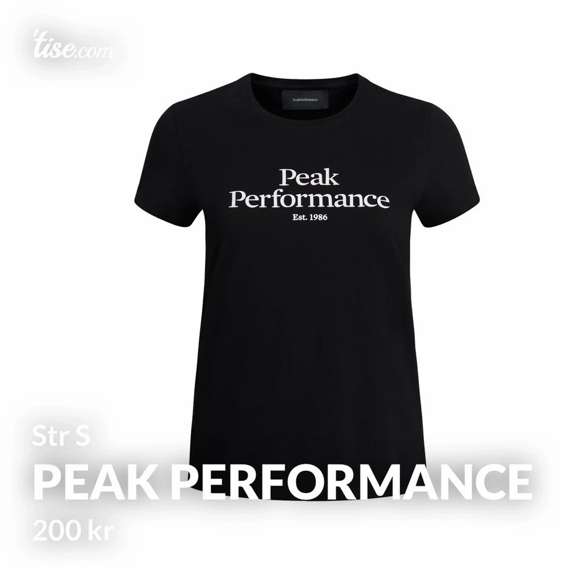 Peak performance T-shirt str S