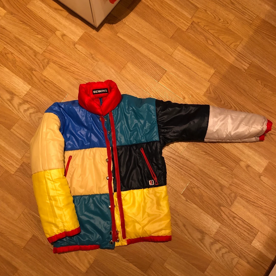 Vändbar vadderad jacka ca XS-S - 91