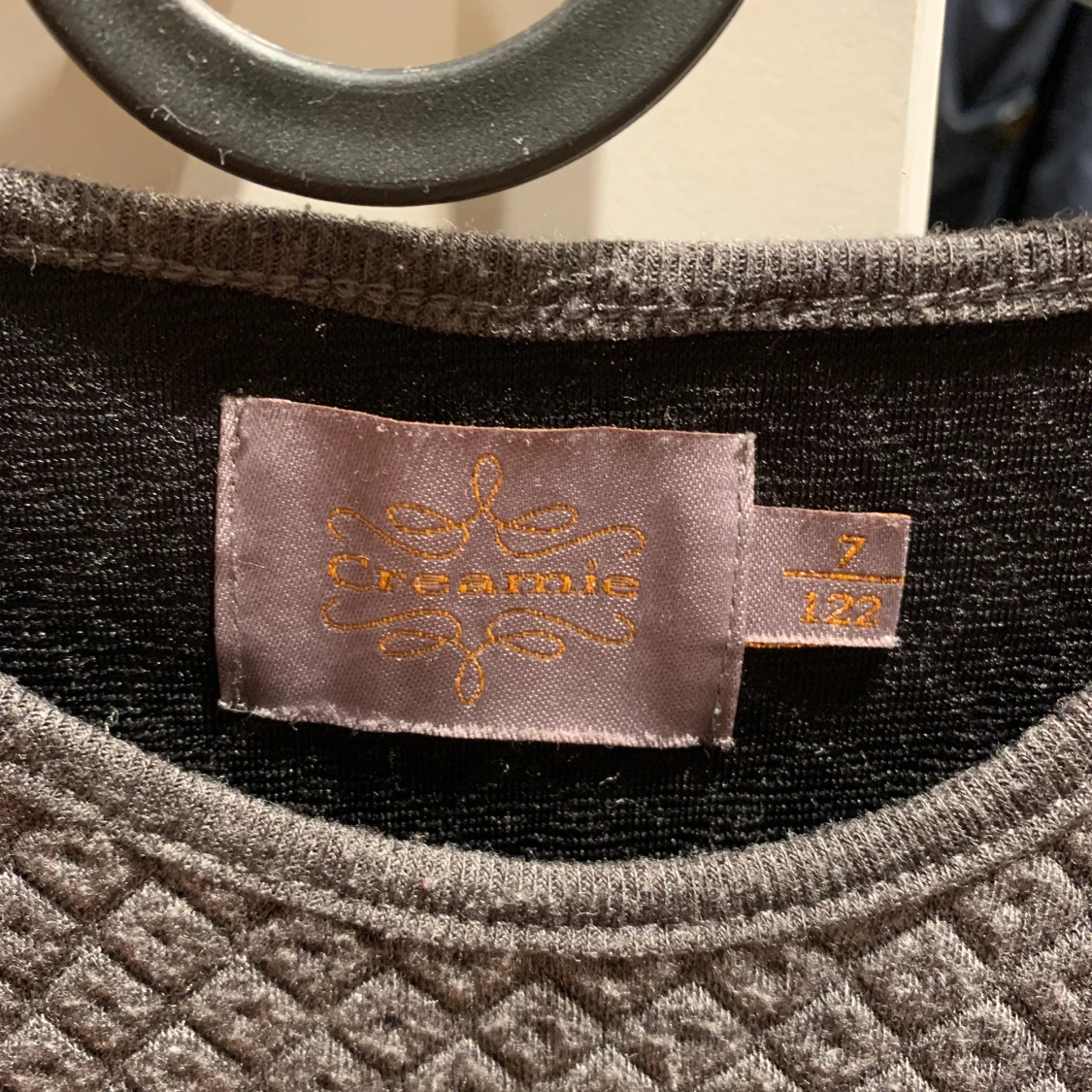 Creame tröja junior, dragkedjor på axlar - 90