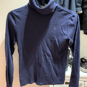 Ralph Lauren polotröja junior, nyskick - Ralph Lauren polotröja junior, blå, nyskick, merinull.